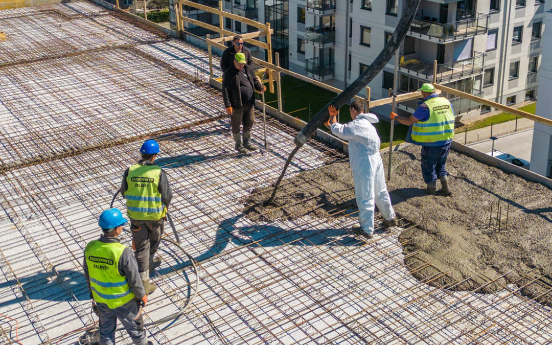 Jak dostarczany jest beton na najwyższe piętra wieżowca?